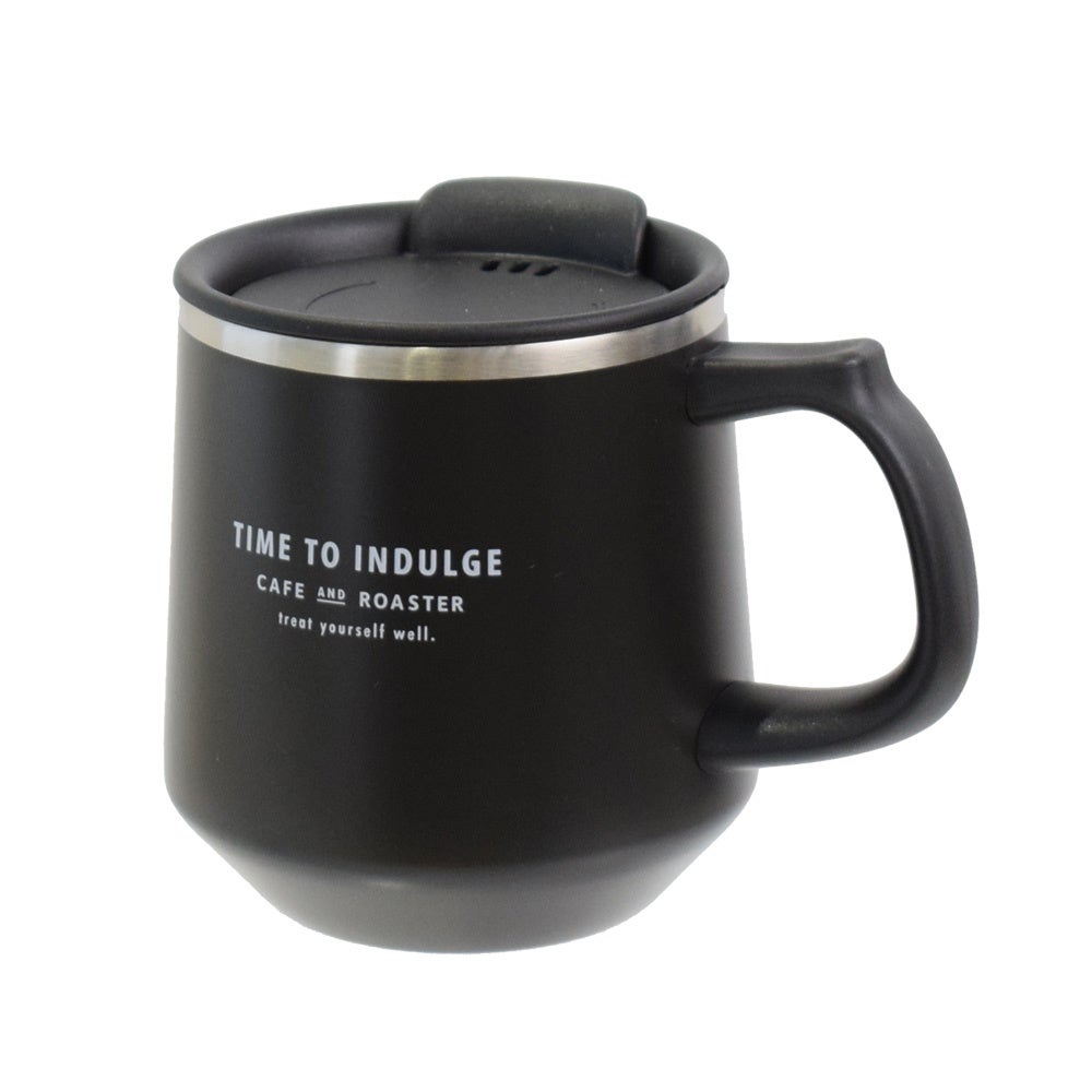 トリーツ　目盛り付ステンレスサーモマグカップ　ブラック