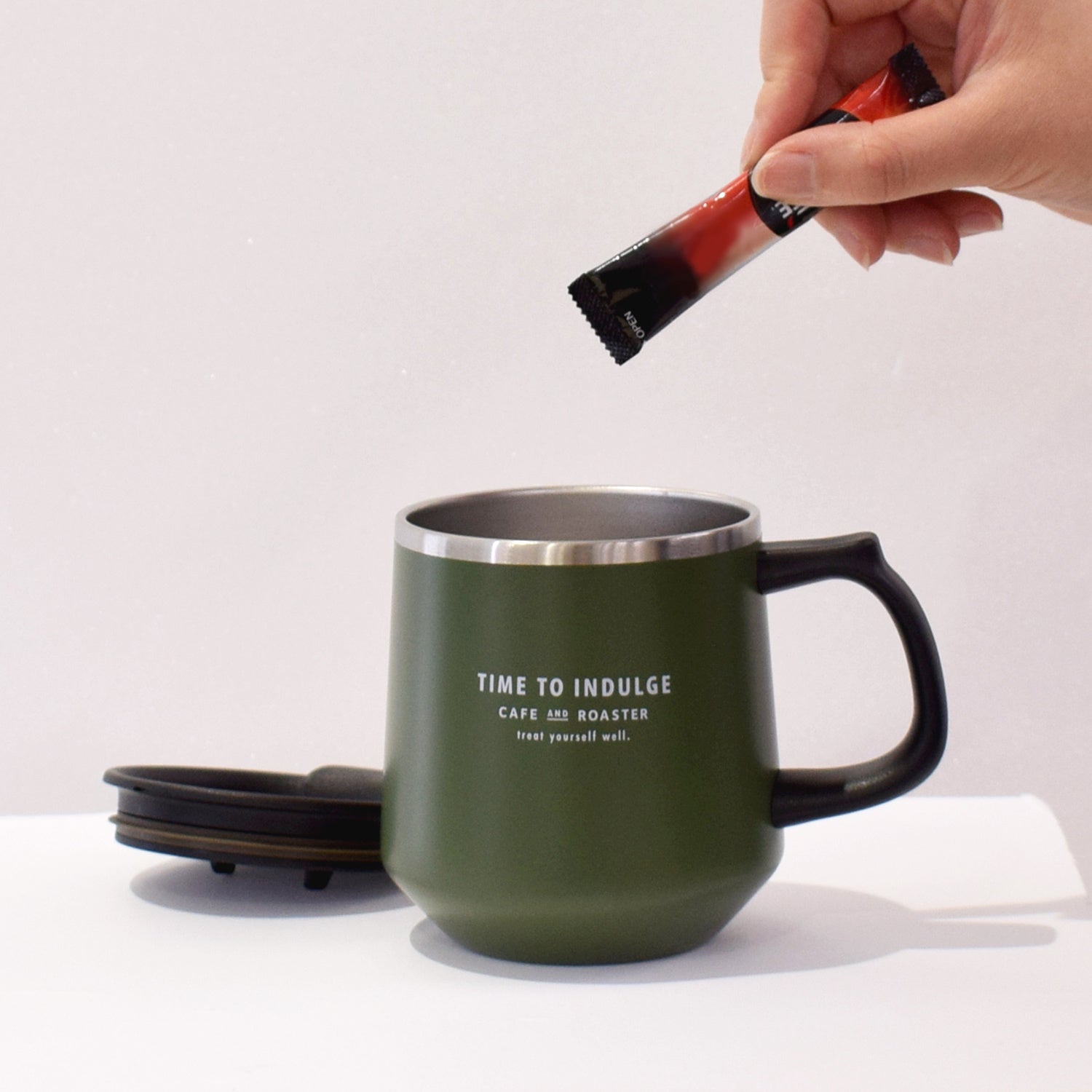 インスタントコーヒーなどに便利