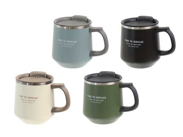 トリーツ　目盛り付ステンレスサーモマグカップ