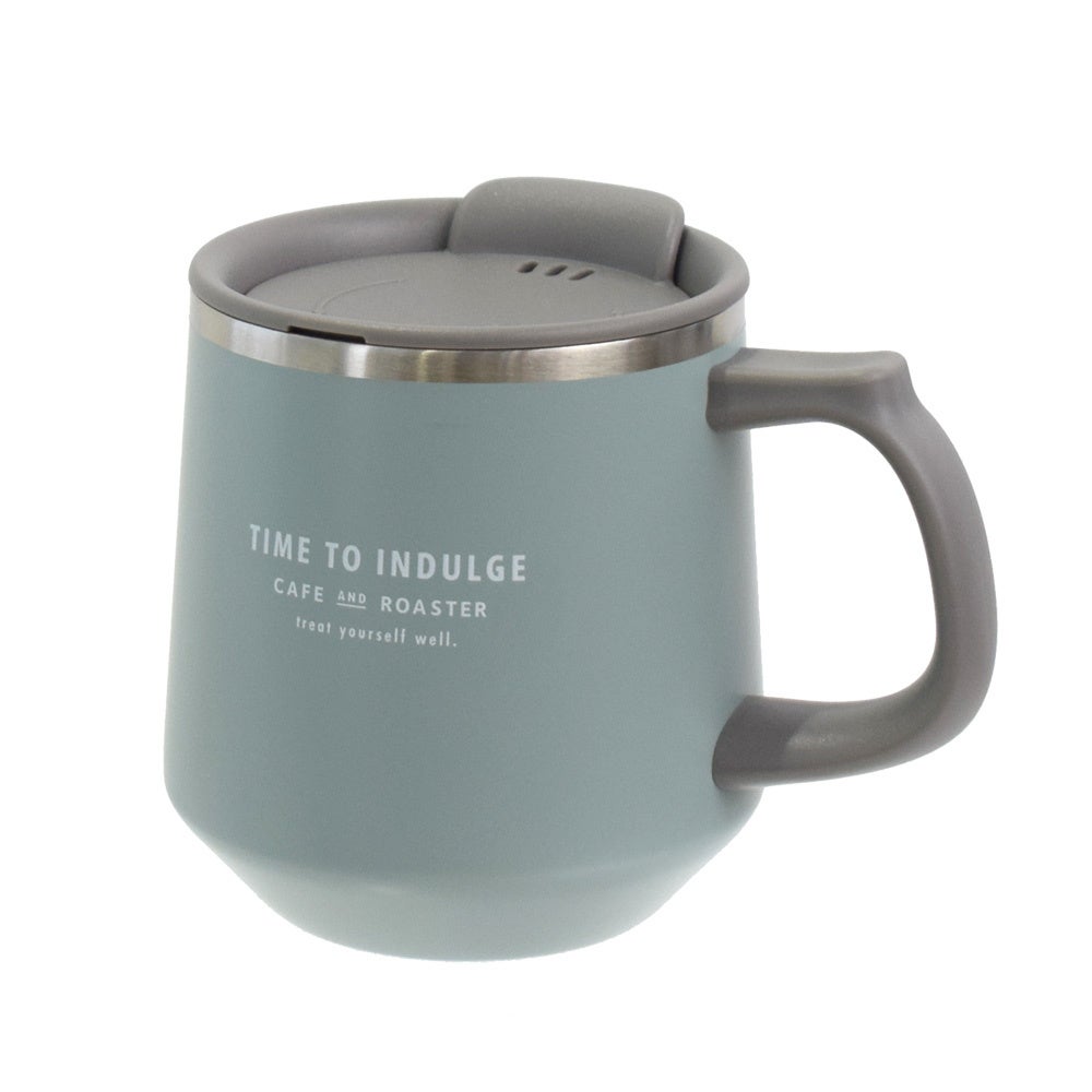 トリーツ　目盛り付ステンレスサーモマグカップ　ミント