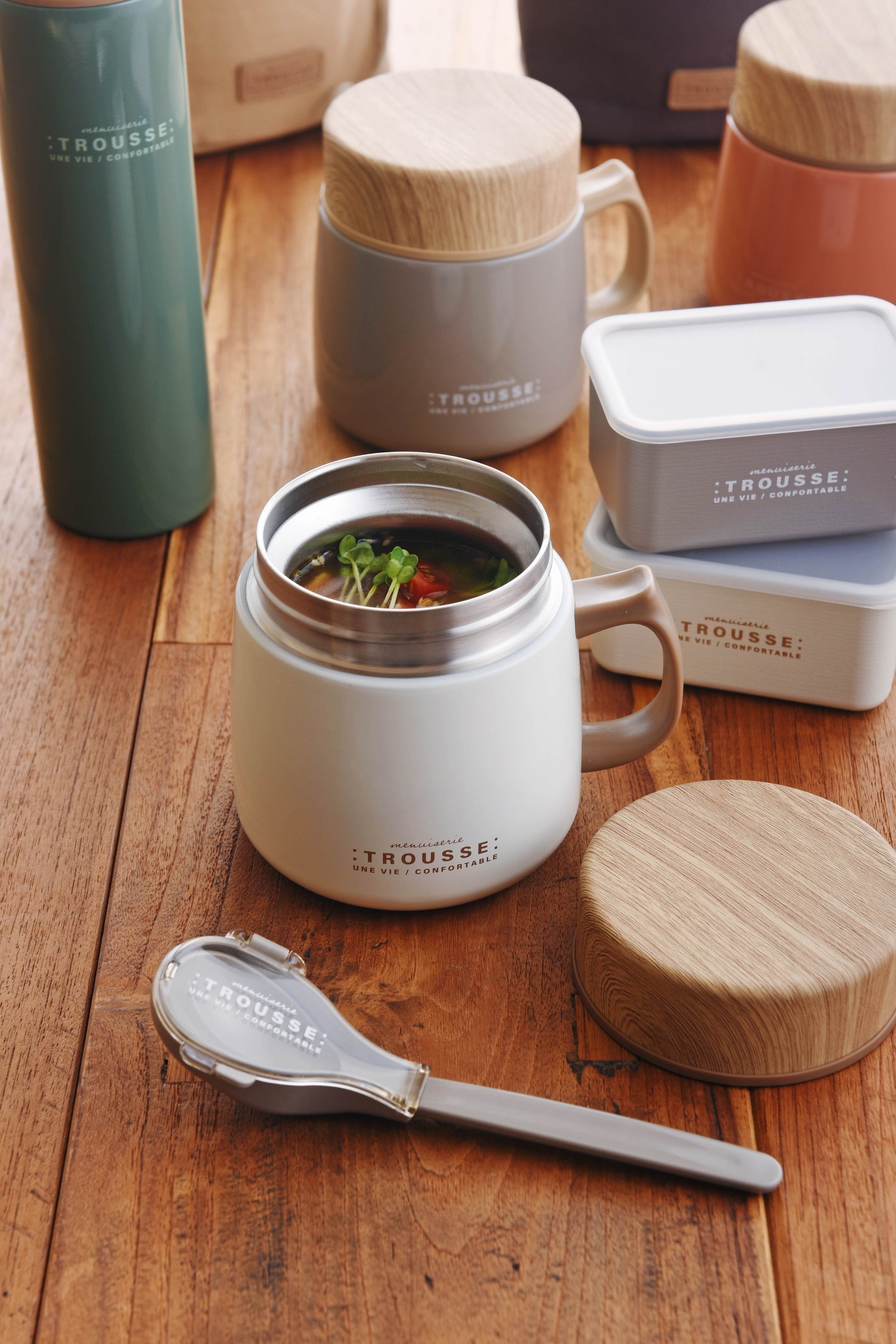 デザインと機能性の両立◎持ち手付きスープポットが登場です♪ | 株式