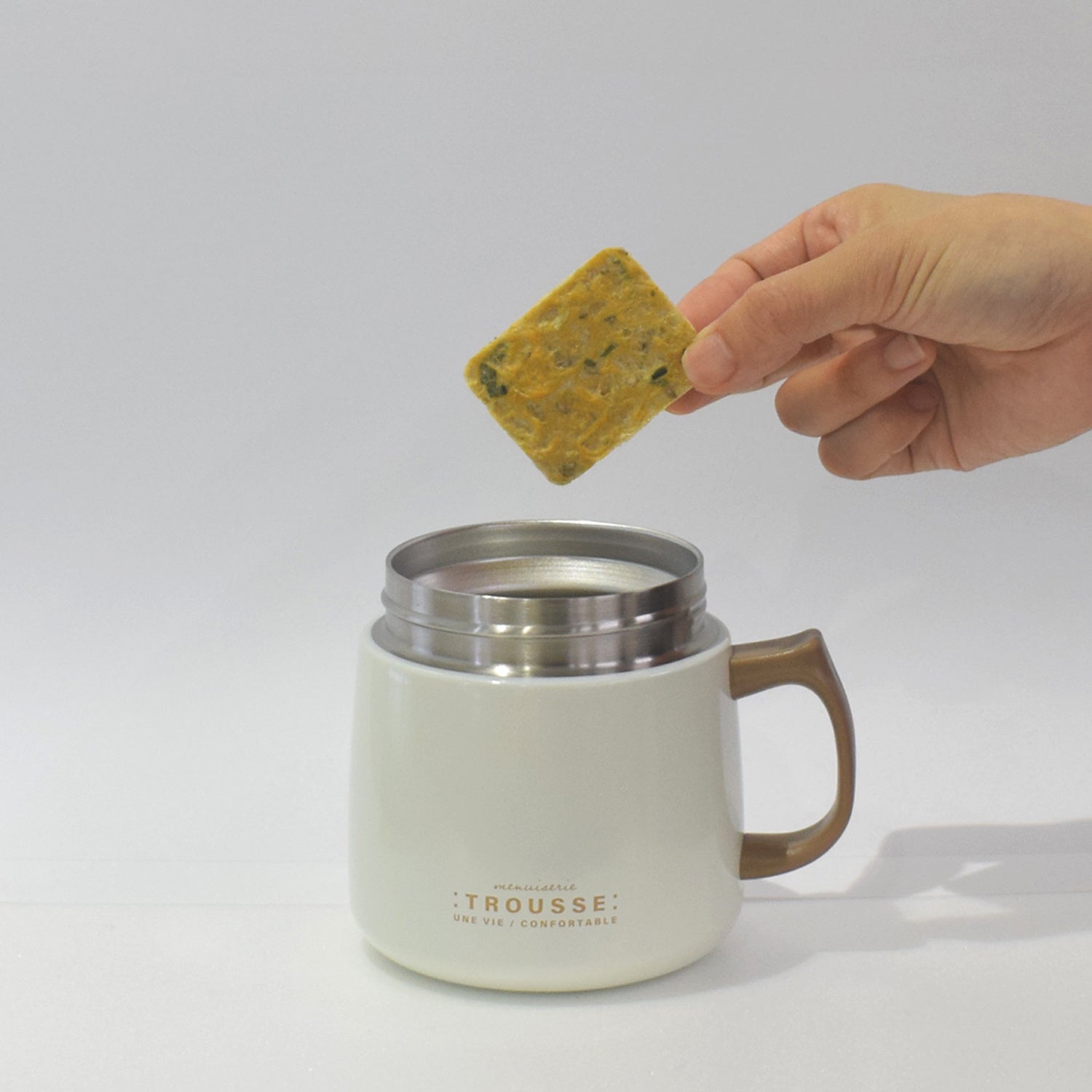 インスタントスープを作る際に便利