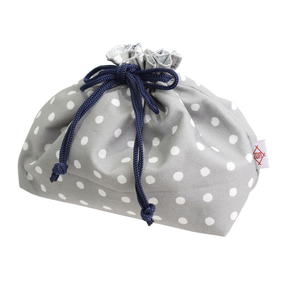 うまいや　ランチ巾着　グレー