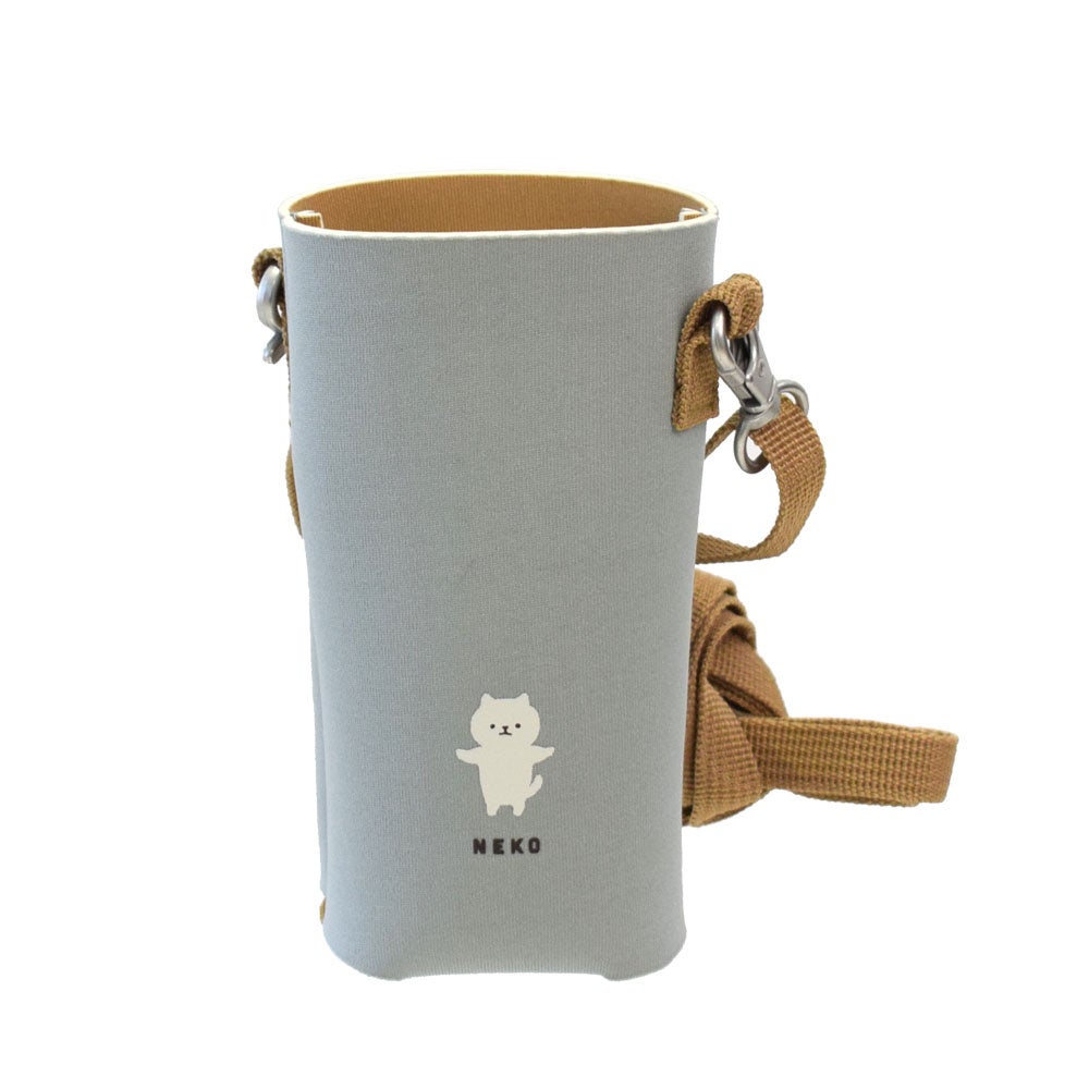 ムームー　ショルダーボトルカバー　みるくねこ