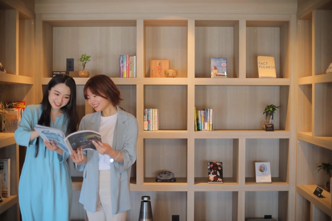 心地よいBGMやアロマの香りでリラックス