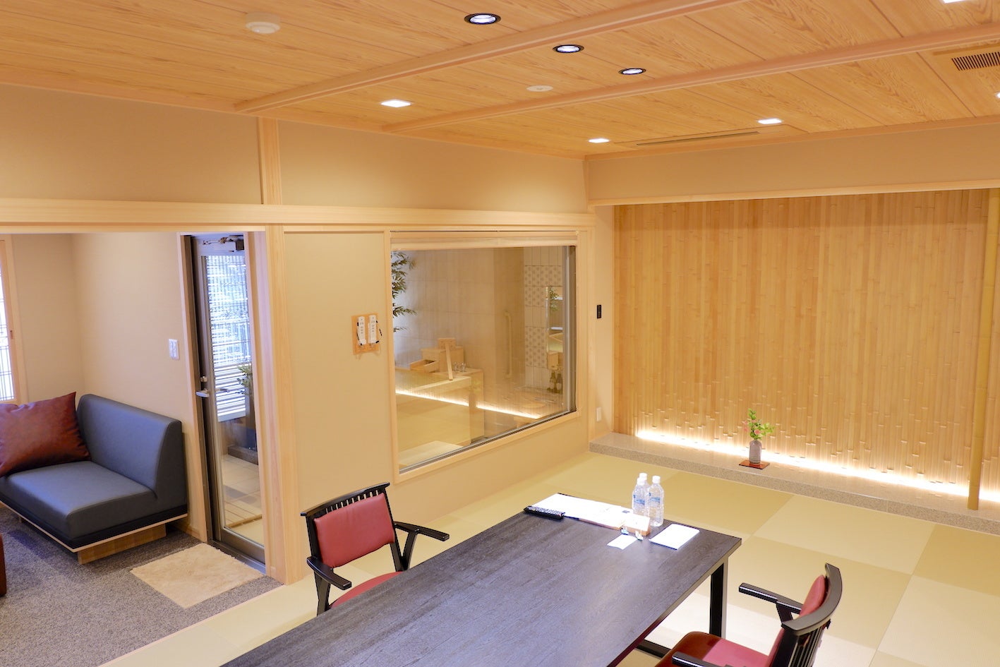 全面改装した客室