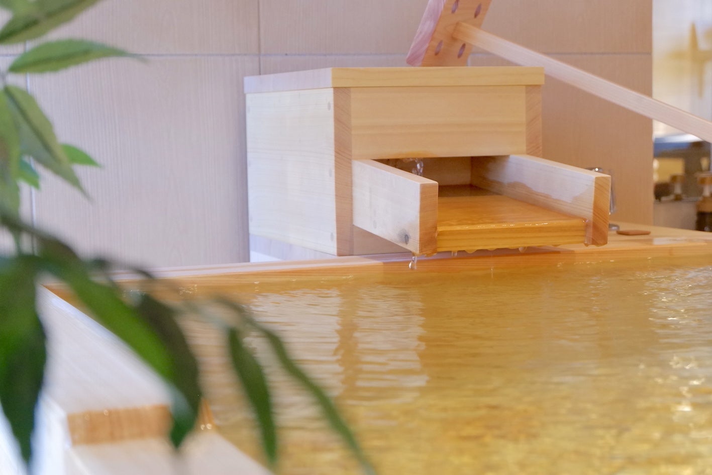 循環設備や過熱設備等を一切使わない100％天然温泉