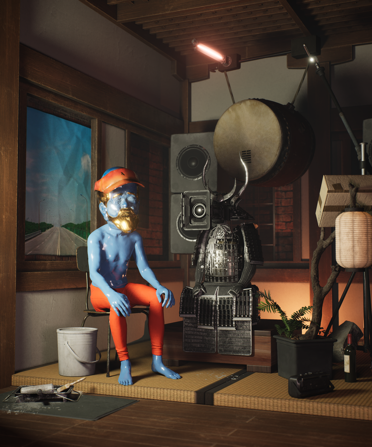 Teom Chen 《長屋の声 (Sounds of Nagaya)》 2021年