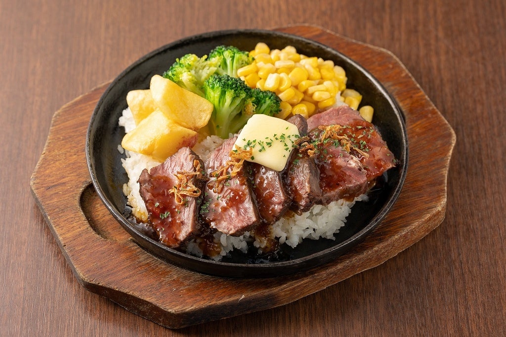 （ローストガーリック）ステーキオーバーライス