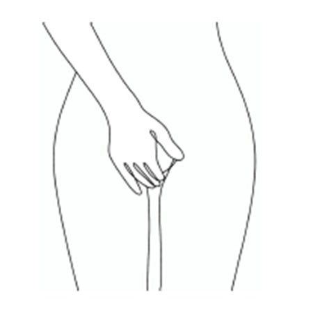 ＊乾燥による肌印象