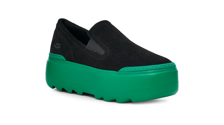 美品正規品、UGG★MARIN SLIP 厚底スニーカー 27cm UGGの新作スニーカーMarin Mega Lace/Marin Mega Slip Onロンチ