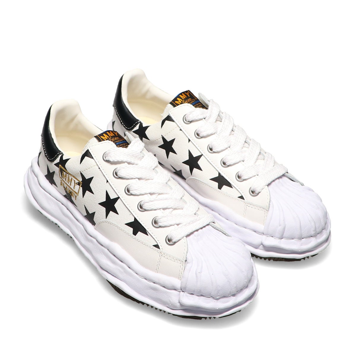 解体と再生! MIHARA YASUHIRO BLAKEY ロートップスニーカー ロゴ Maison MIHARA YASUHIRO ONLINE STORE（ミハラヤスヒロ
