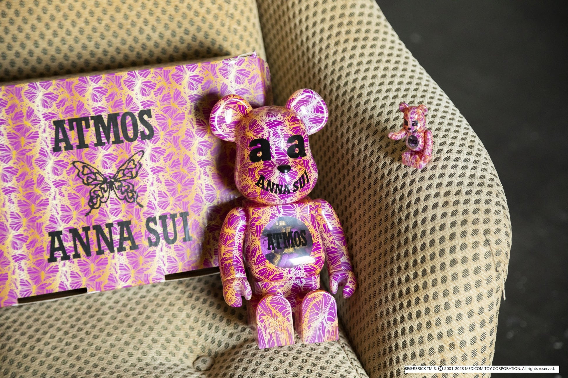 atmos pink × BE@RBRICK × ANNA SUI トリプルコラボが登場! atmos pink × BE@RBRICK × ANNA SUI トリプルコラボが登場!