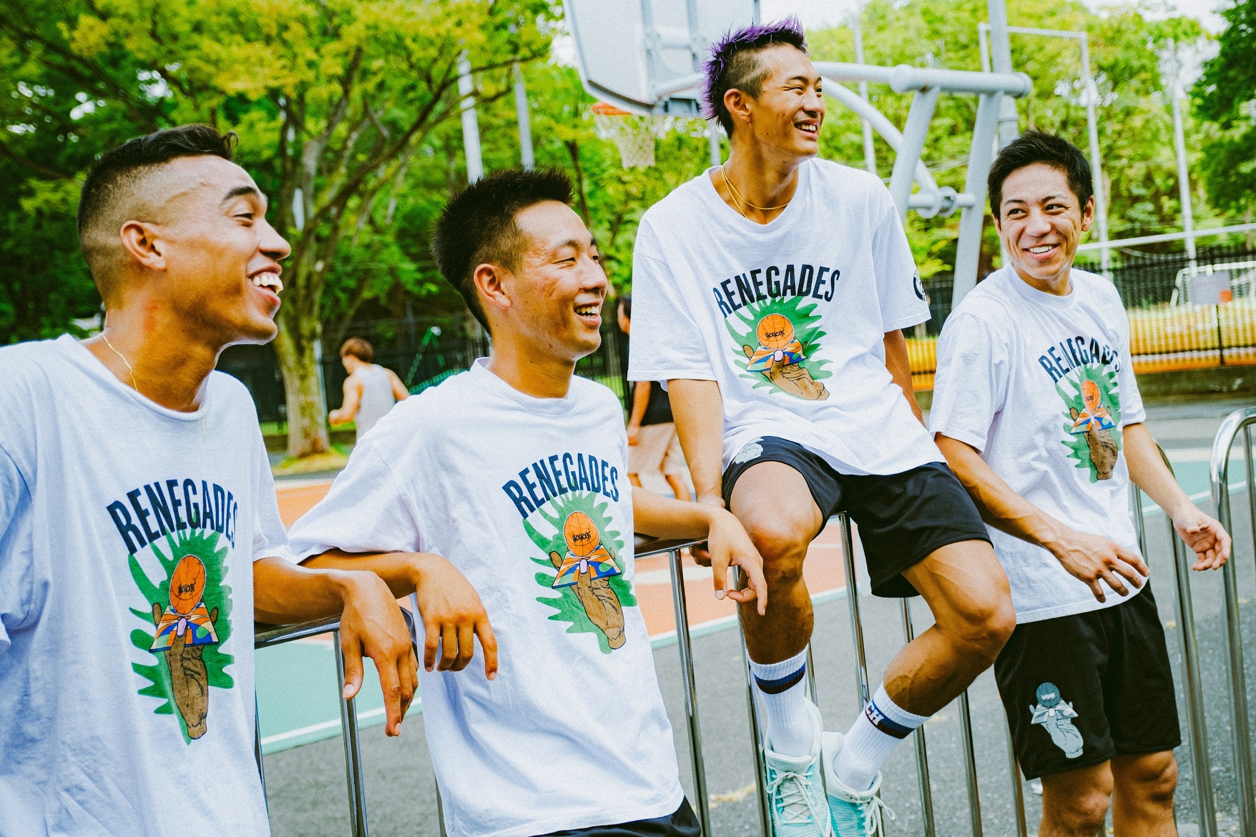 slamble Yoyogi Park Ballers セット 代々木公園バスケットコートで活動するストリート