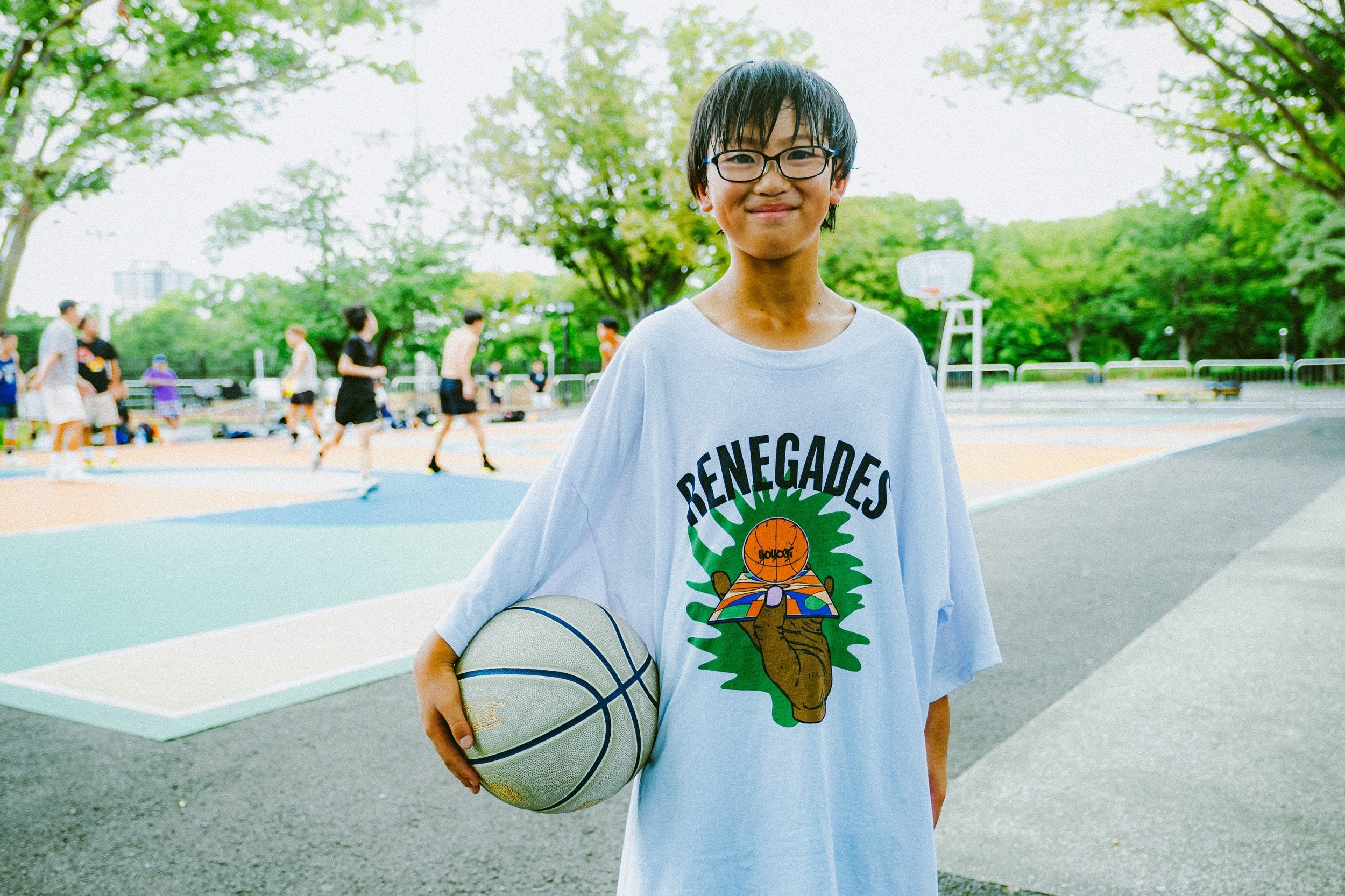 slamble Yoyogi Park Ballers セット 代々木公園バスケットコートで活動するストリート