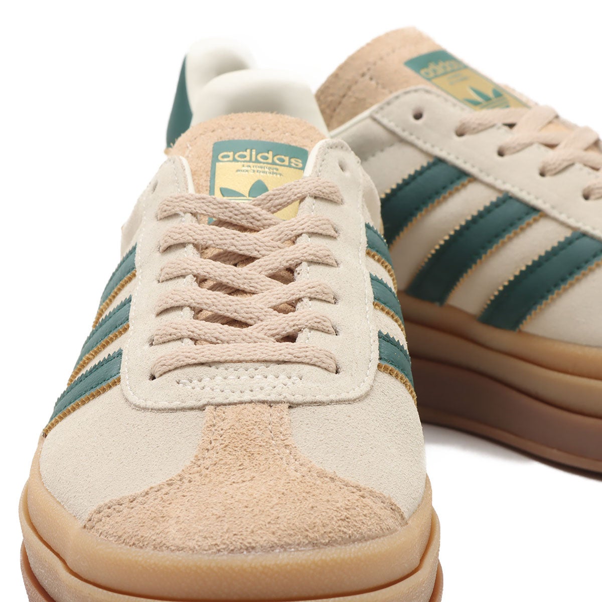 【新品未使用】adidas ガゼル gazelle bold w 厚底 24 adidas アディダス ガゼル ボールド スニーカー GAZELLE BOLD W