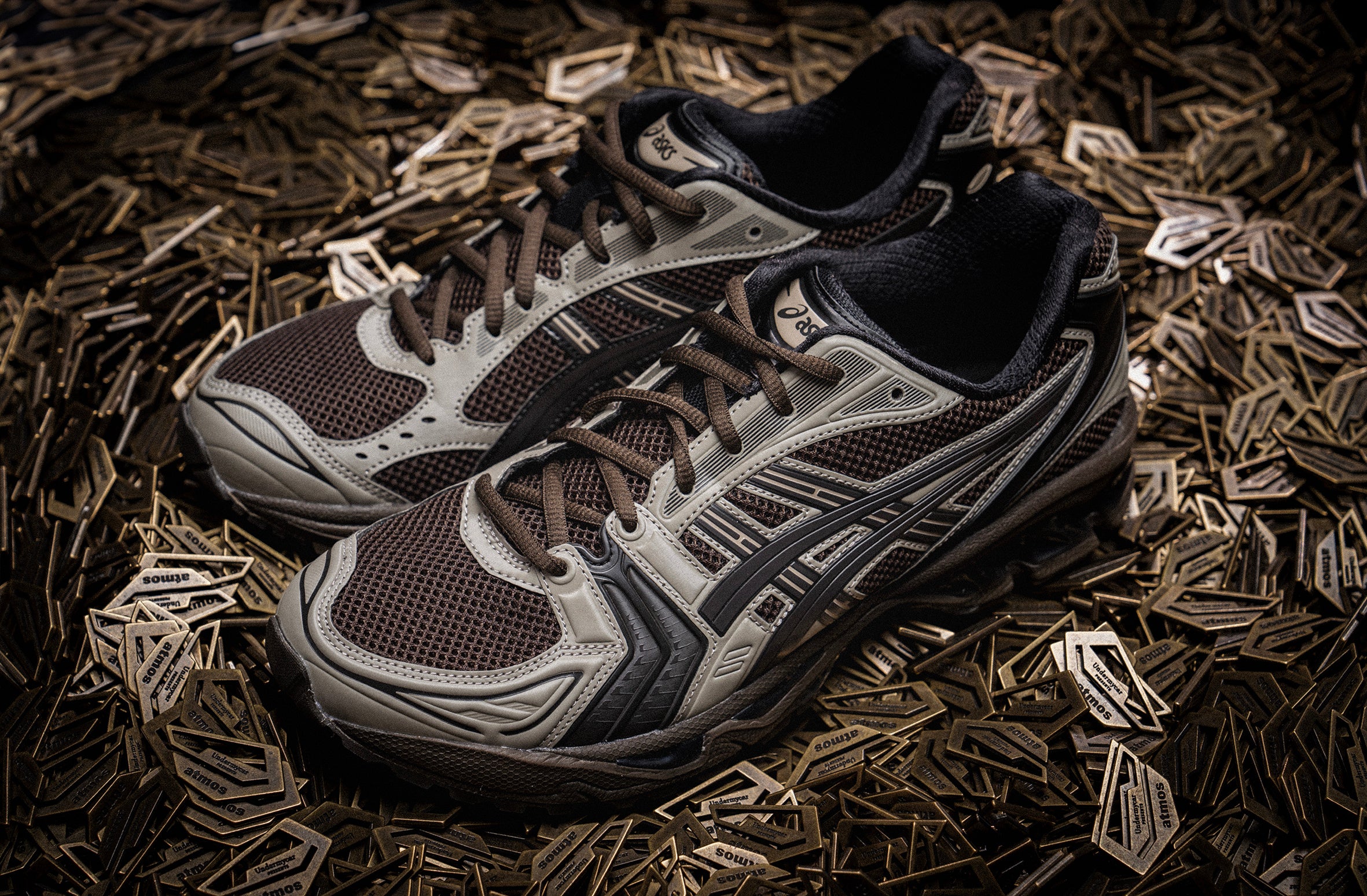 【asics x Atmos x Undermycar】★送料・関税込★ゲルカヤノ 14 ASICS x atmos x Undermycar ☆ Gel Kayano 14 Brown (asics