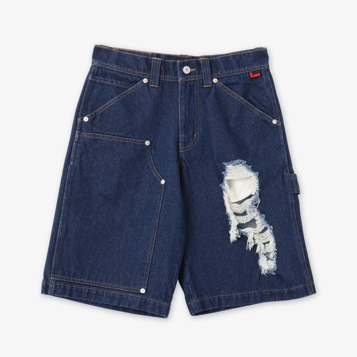 FUBU x atmos pink Denim Half Pants LIGHT BLUE 国内発送 FUBU x atmos pink Denim Half Pants LIGHT BLUE （フブ