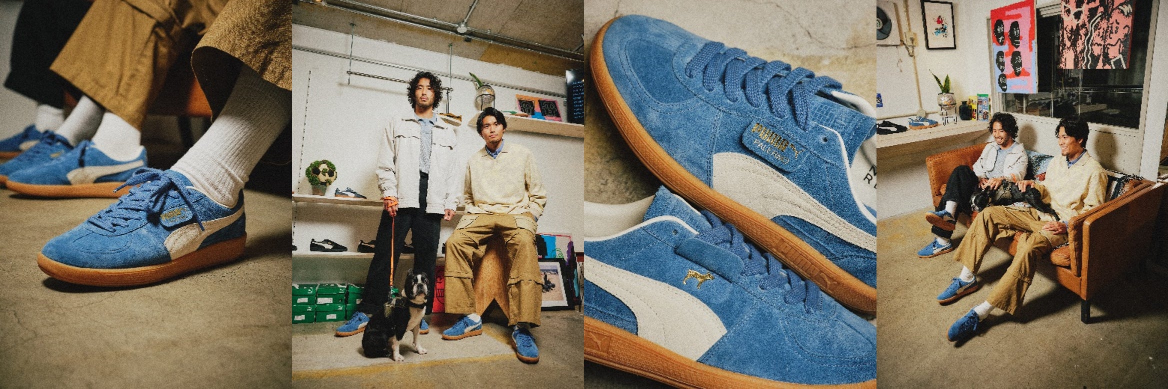 PUMAの名作”PALERMO“から「PUMA × atmos × BAGGAGE COFFEE」のトリプル PUMAの名作”PALERMO“から「PUMA × atmos × BAGGAGE COFFEE」のトリプル