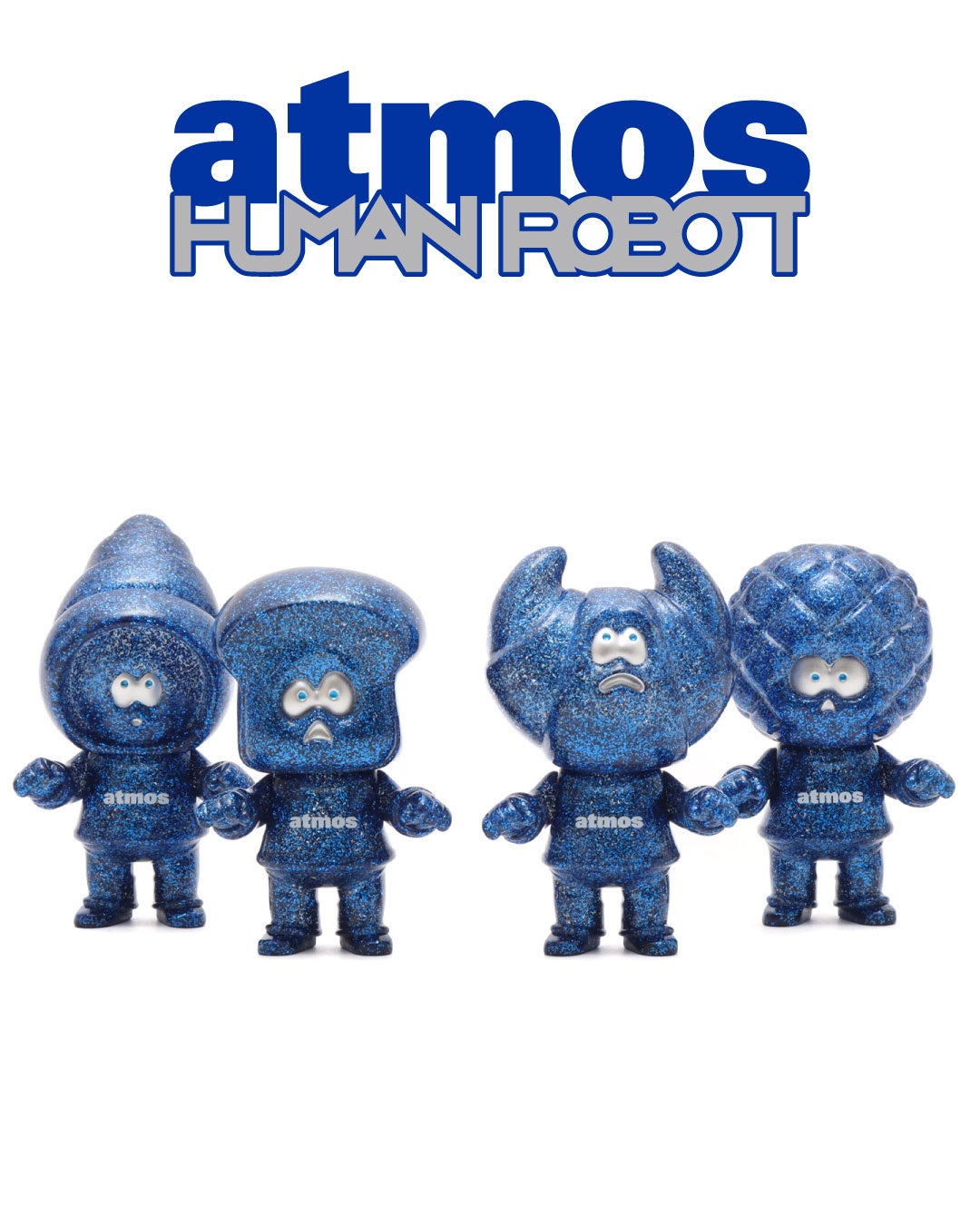 atmos」コーポレートカラーを纏った「HUMAN ROBOT」のコラボレーション