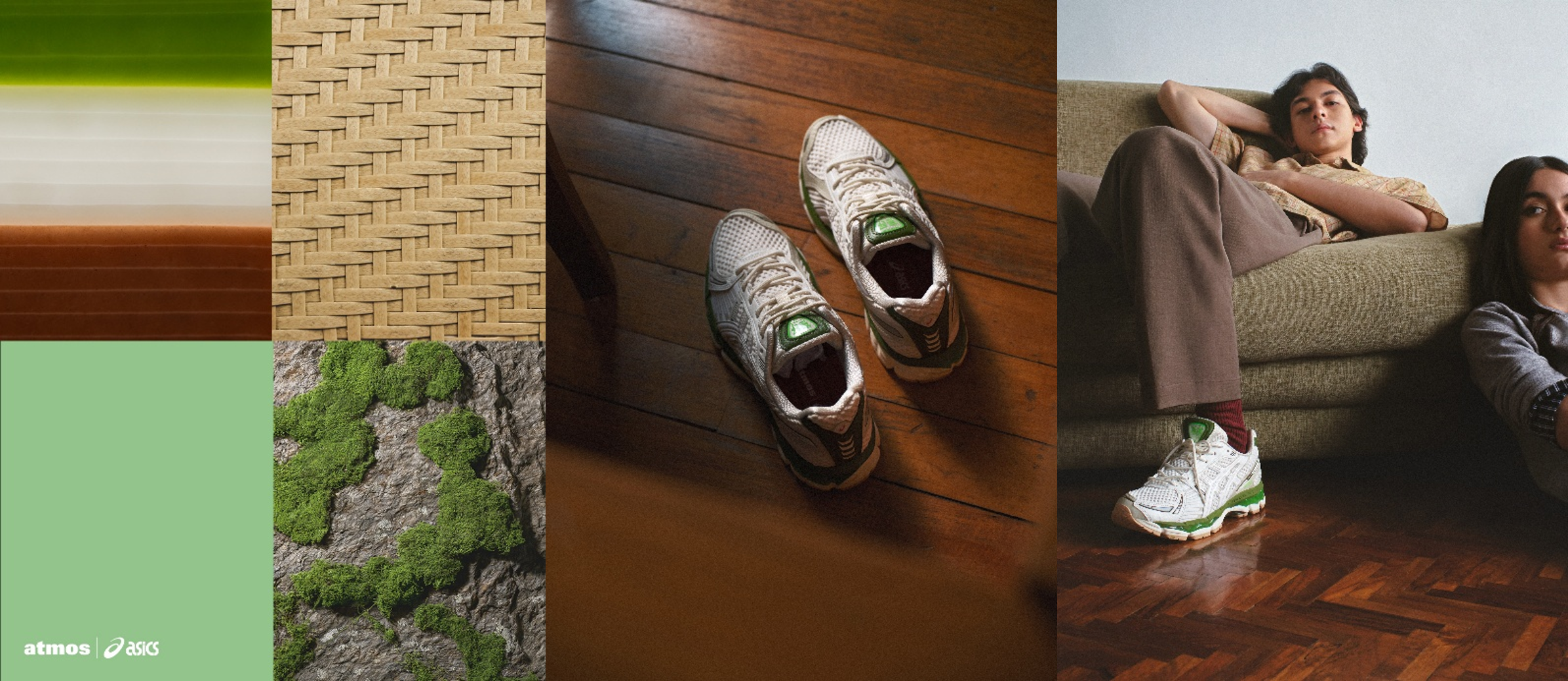 「ASICS SportStyle」と「atmos Indonesia」による初のコラボレーションモデルが登場