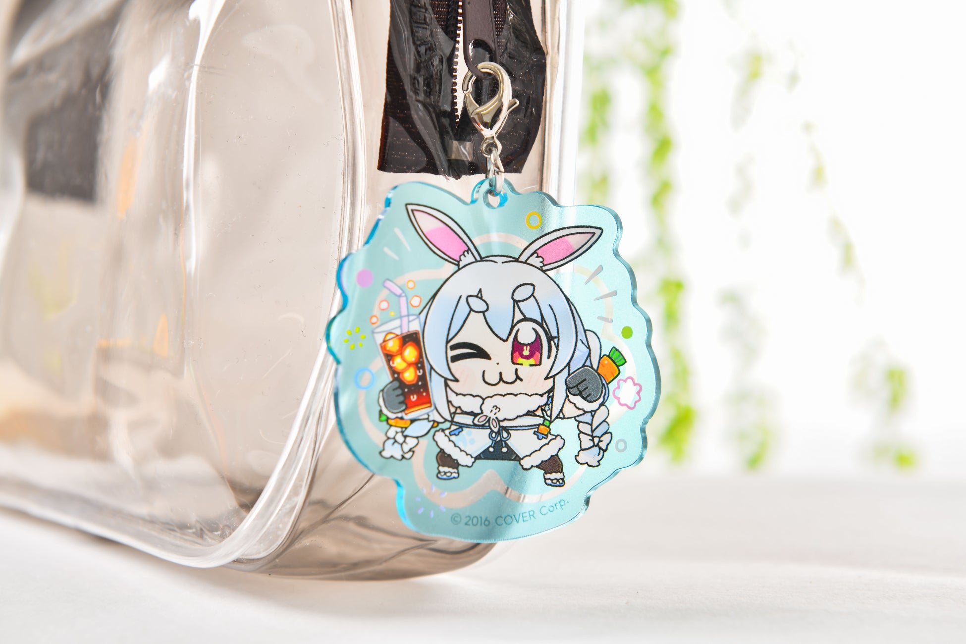 グラスチャームはキーホルダーとしても活躍!