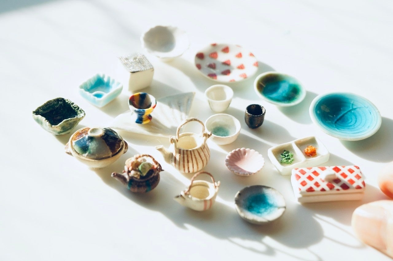 ミニチュア陶芸　artist sayaka
