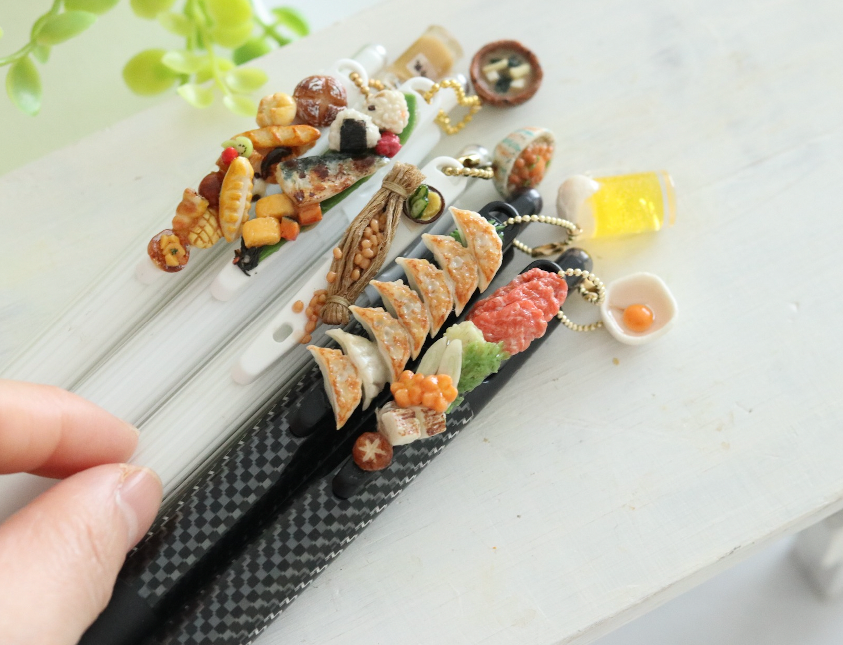 すき焼き風ボールペン 他　artist nao 