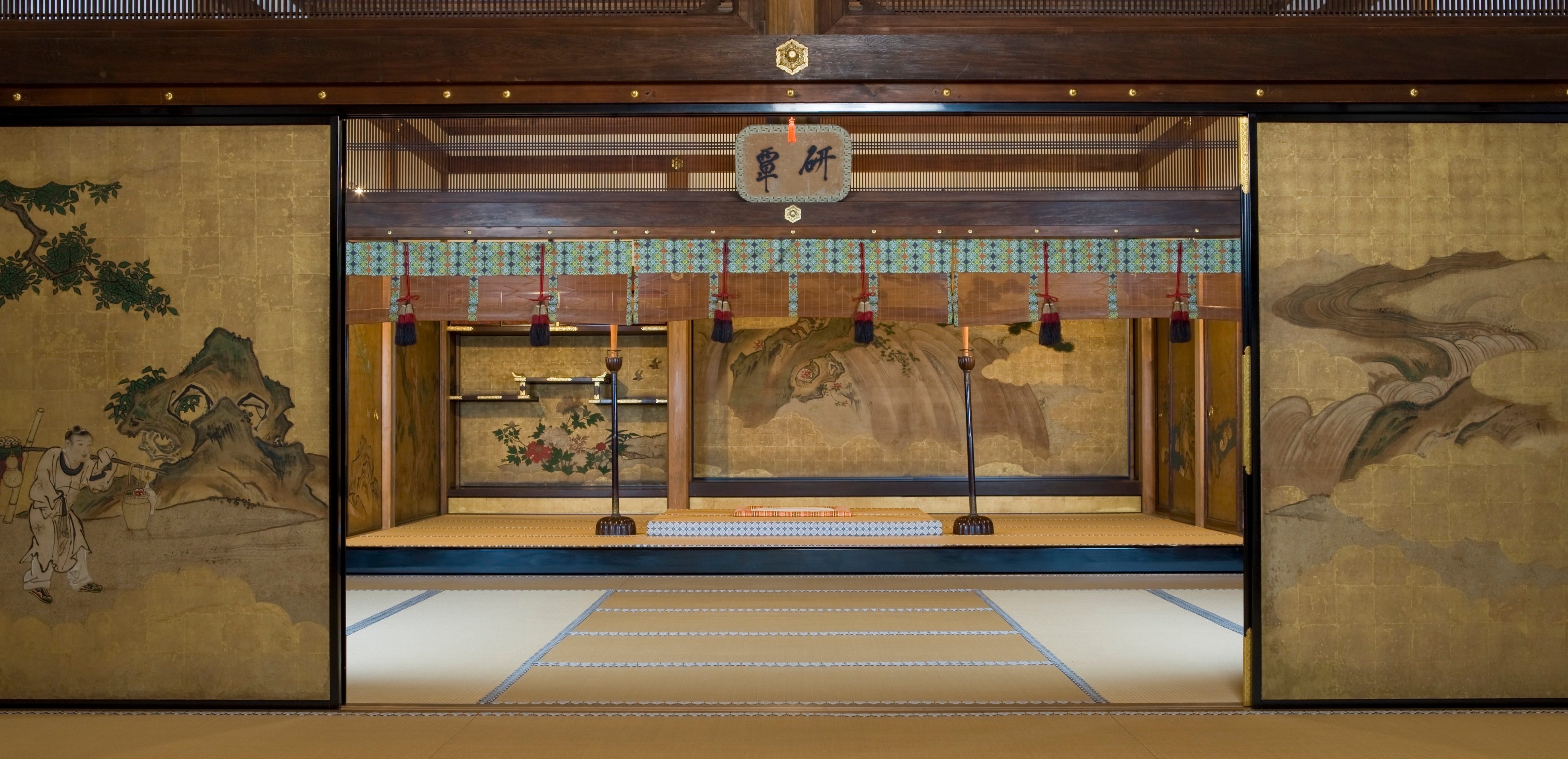 聖護院門跡 謁見の間(上段の間)