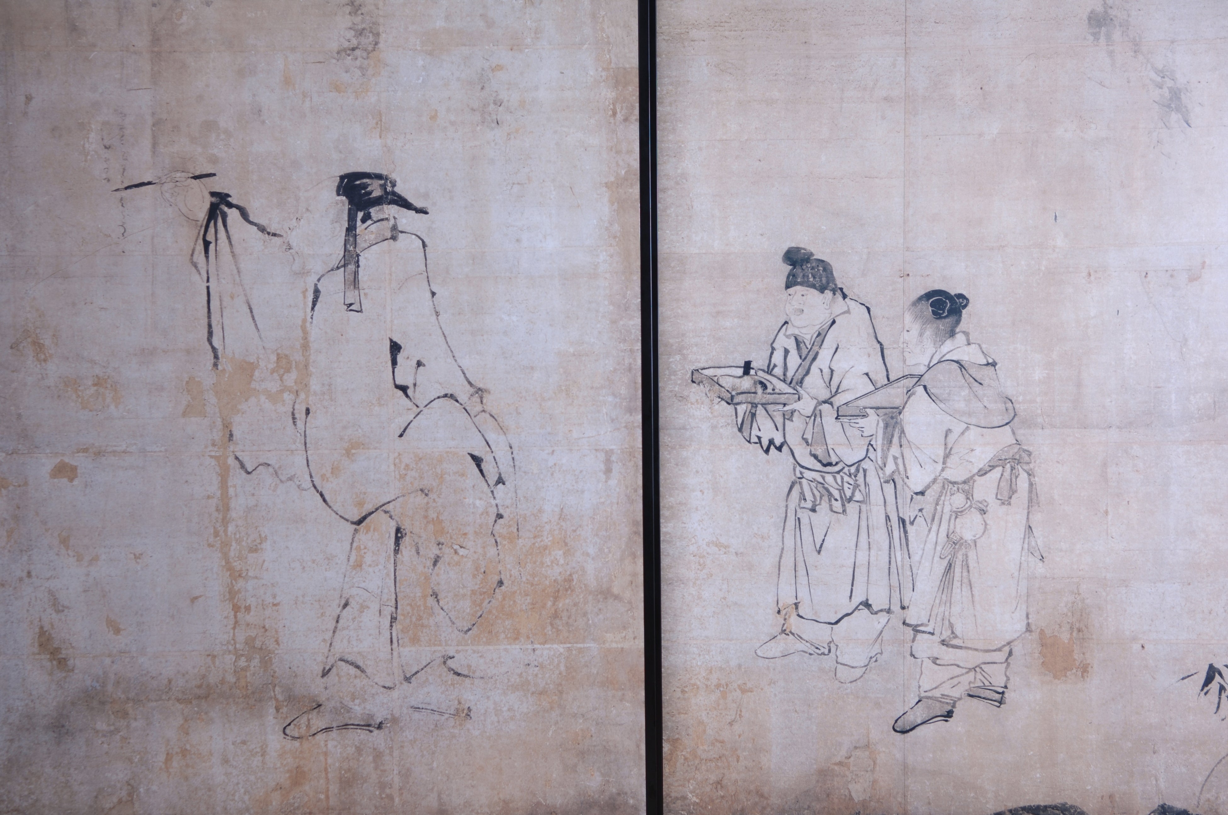 【重文】雲谷等顔筆 本堂障壁画（複製）