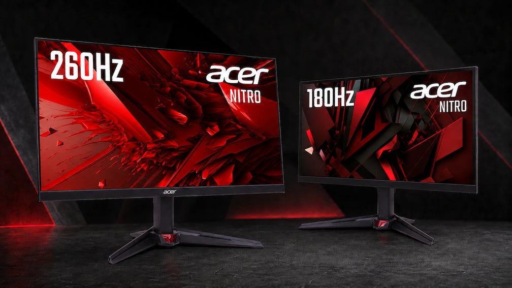 Acer、最大260Hz対応のゲーミングモニター4機種を発売!滑らか映像体験 Acer、最大260Hz対応のゲーミングモニター4機種を発売!滑らか映像体験