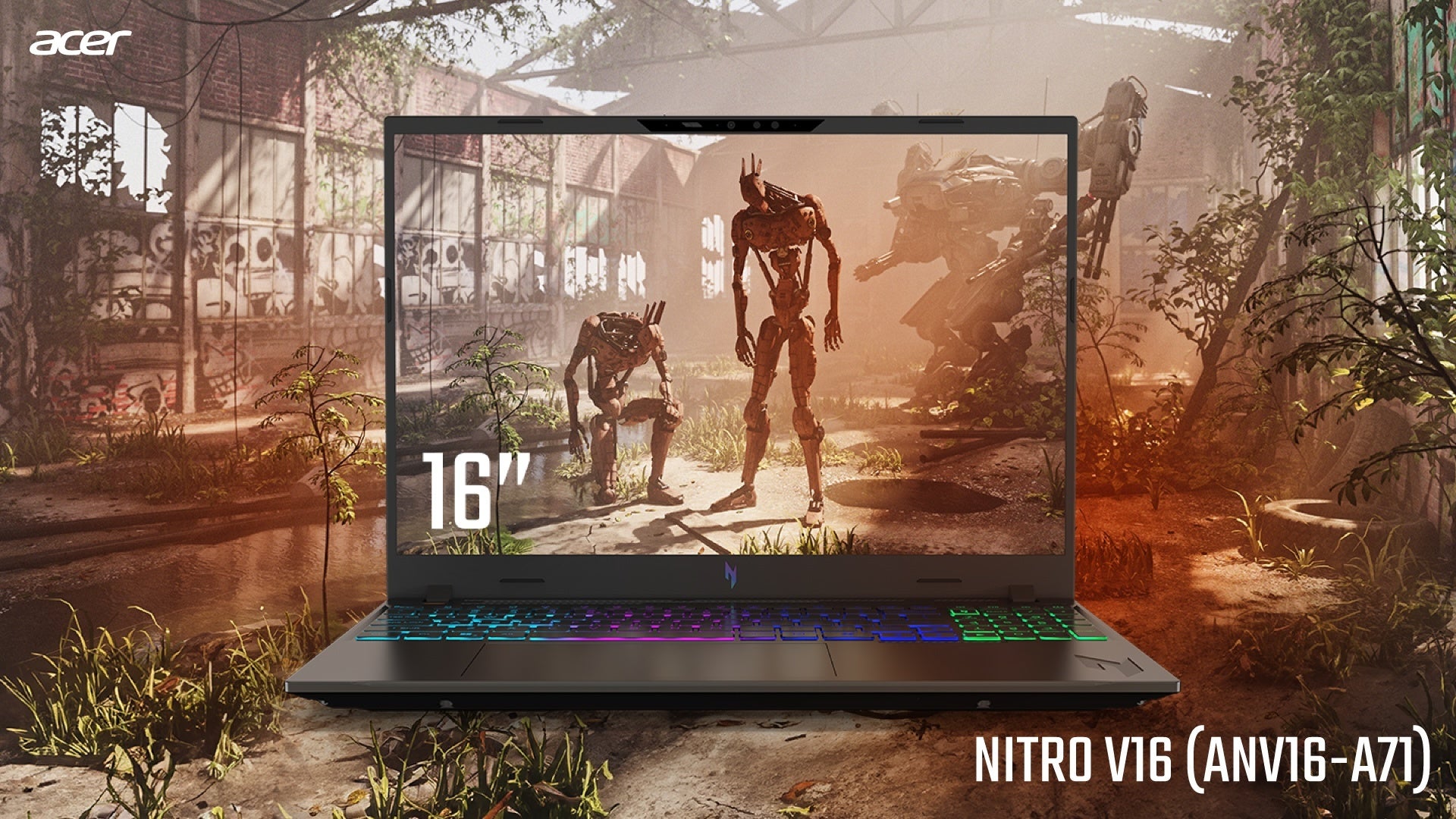 AI性能強化!Ryzen AI 7搭載 Acer Nitro V 16 AIゲーミングノート登場 AI性能強化!Ryzen AI 7搭載 Acer Nitro V 16 AIゲーミングノート登場