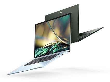 エイサー 軽量・コンパクト　ノートパソコン マグネシウム・アルミニウム合金採用で、約20%の軽量化と約2倍の