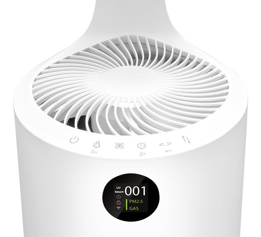 細菌やウイルスに強いUVC LED採用!サーキュレーター付き空気清浄機 細菌やウイルスに強いUVC LED採用!サーキュレーター付き空気清浄機