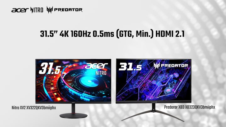 31.5 インチ4K (UHD) 高リフレッシュレートIPS ゲーミングモニター2 31.5 インチ4K (UHD) 高リフレッシュレートIPS ゲーミングモニター2