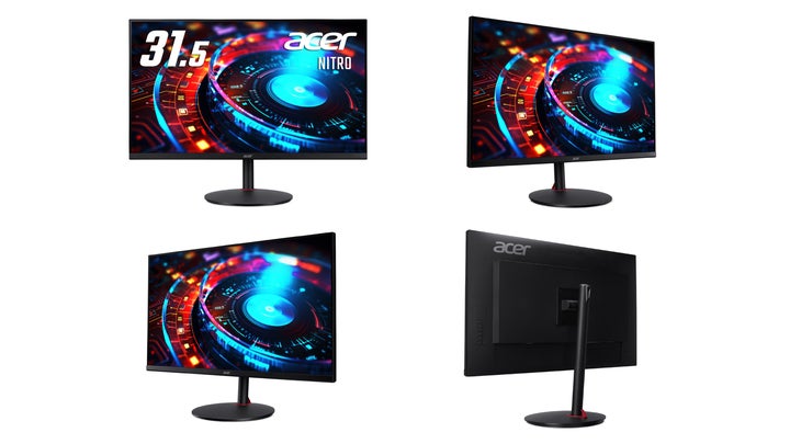 31.5 インチ4K (UHD) 高リフレッシュレートIPS ゲーミングモニター2 31.5 インチ4K (UHD) 高リフレッシュレートIPS ゲーミングモニター2