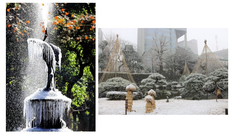 (写真左:東京大回廊写真コンテスト受賞作品 羽田修「輝きは一瞬」)