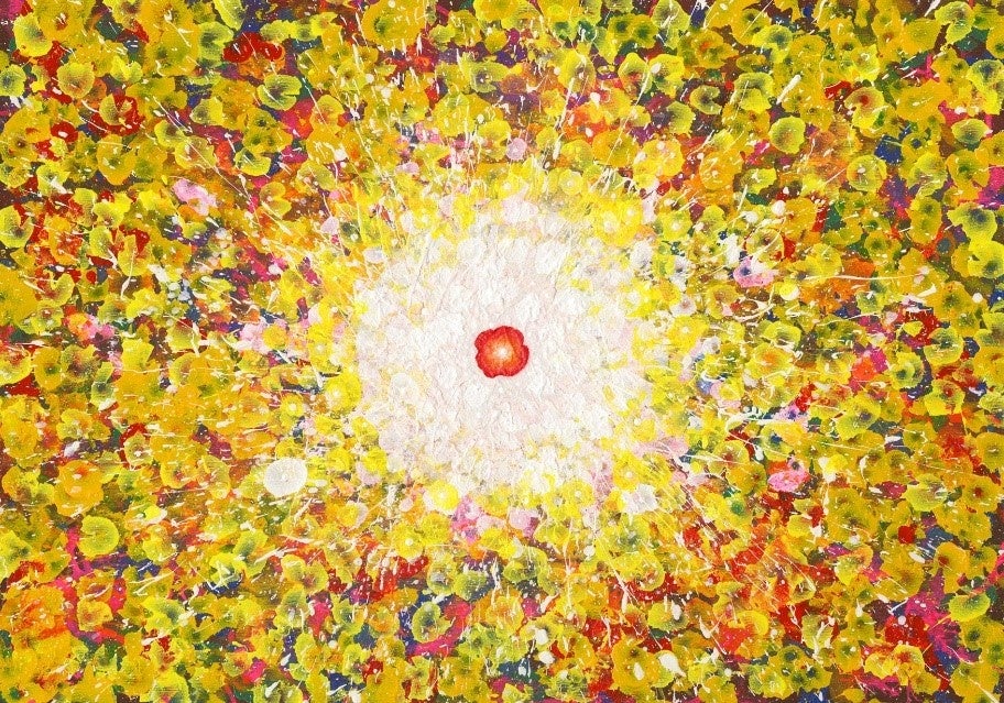 吉野 公賀 作 「新花」