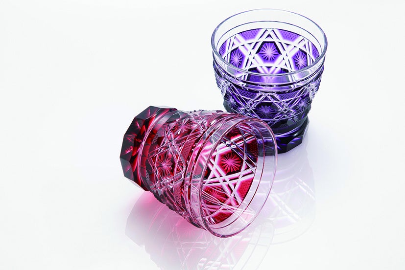 (写真:薩摩切子/提供:鹿児島県)