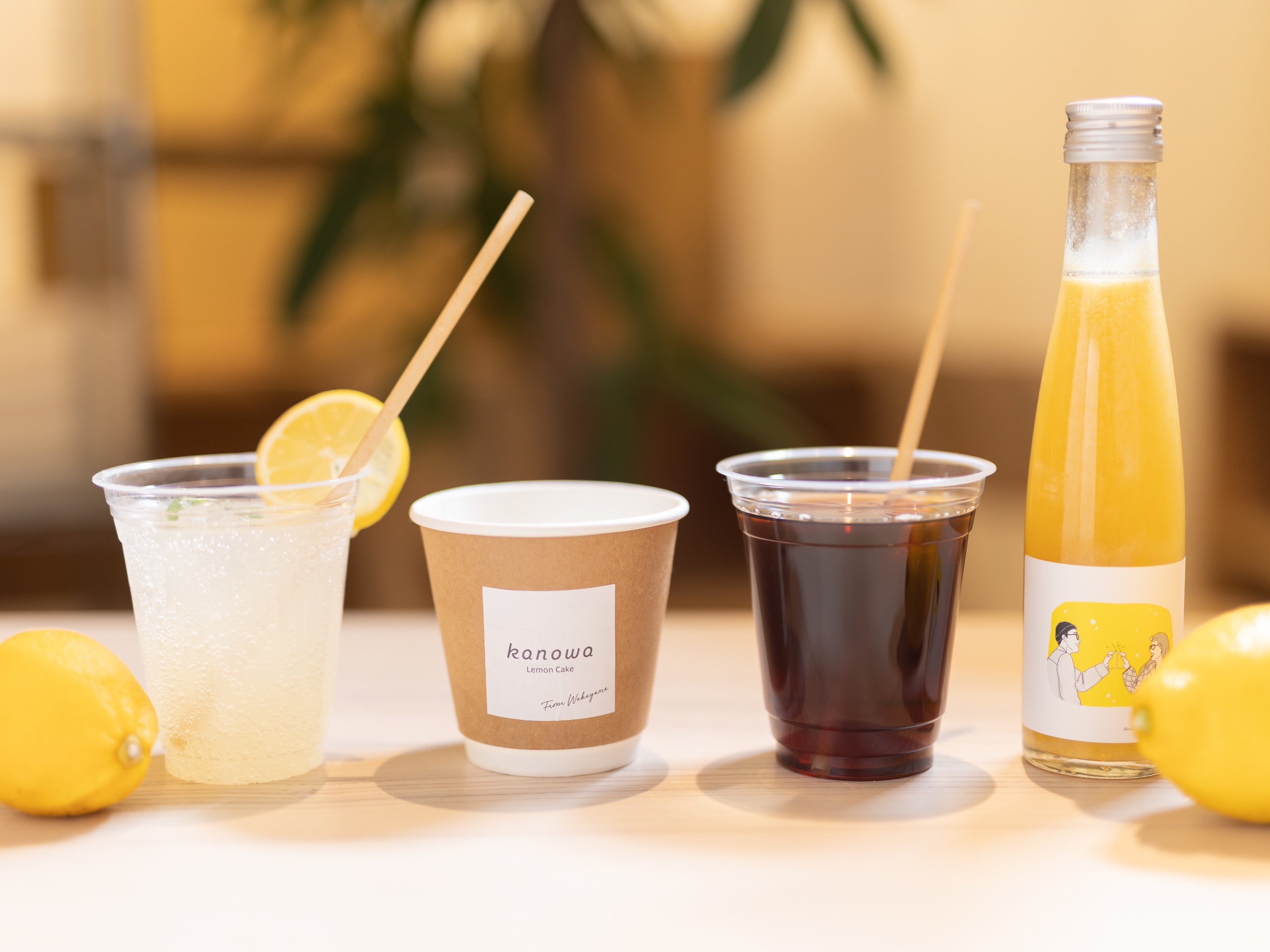 新登場のレモンスカッシュなど