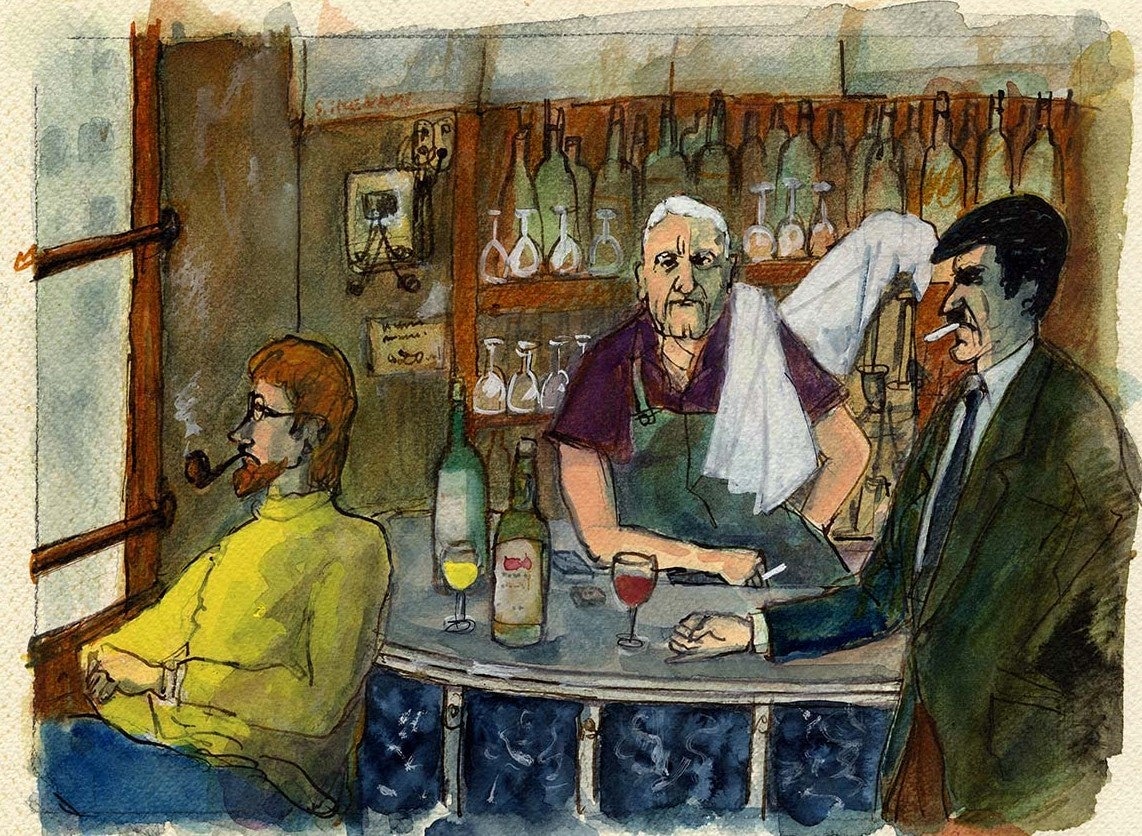 パリの酒場〔Ｂ ･ Ｏ ･ Ｆ〕の主人セトル・ジャン 1977年制作