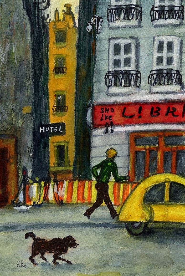 「パリにて」 1977年制作