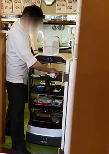 厨房バッシングの様子