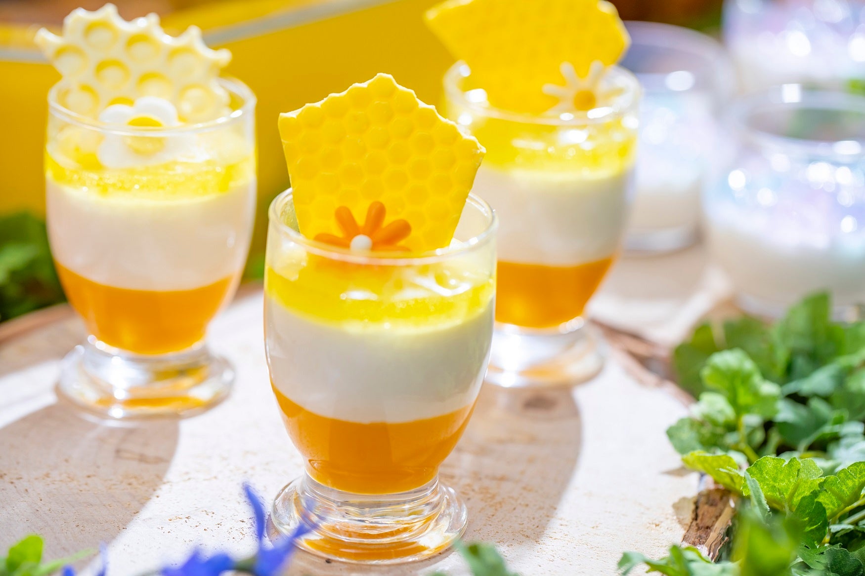 糸島産はちみつムース　イメージ