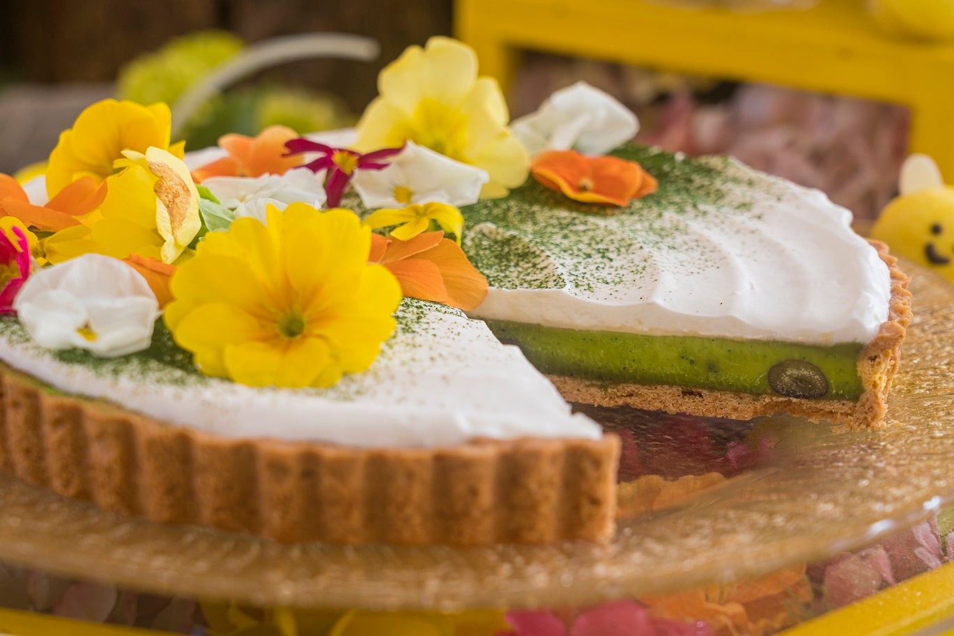 福岡県産八女抹茶ハニータルト　イメージ