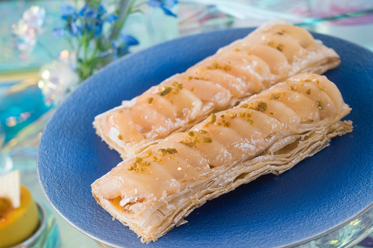 白桃のパイ　イメージ