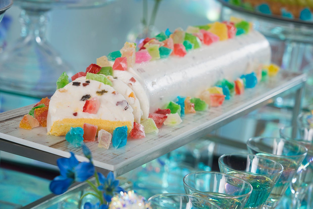 琥珀糖のカッサータ風　イメージ