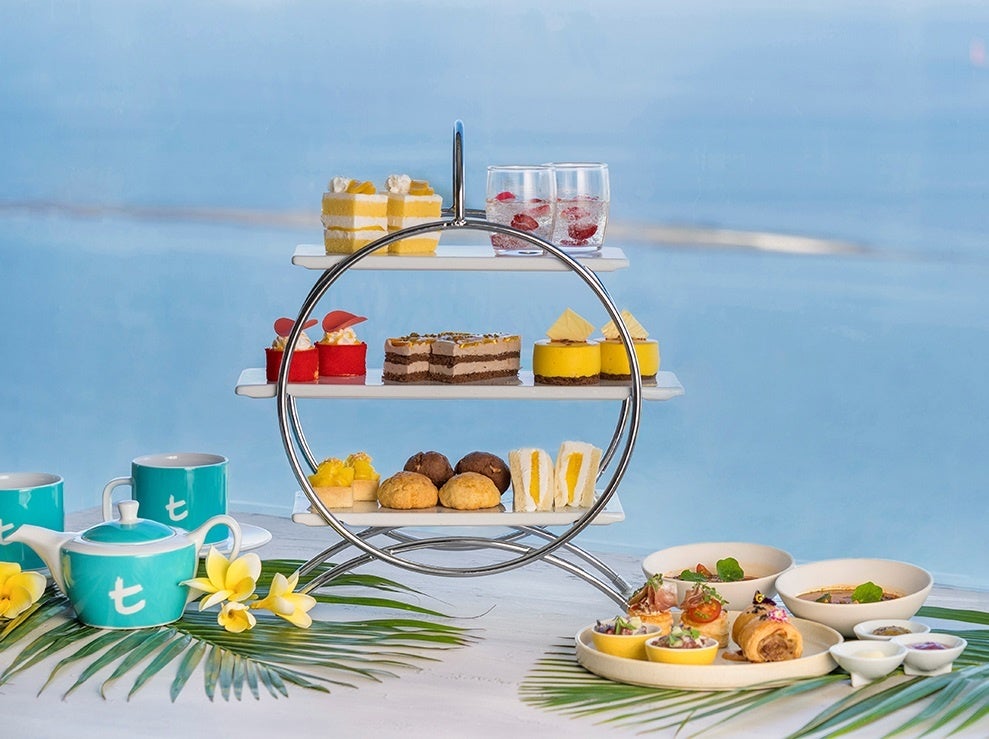 天空のアフタヌーンティー　トロピカルサマーフルーツ　イメージ