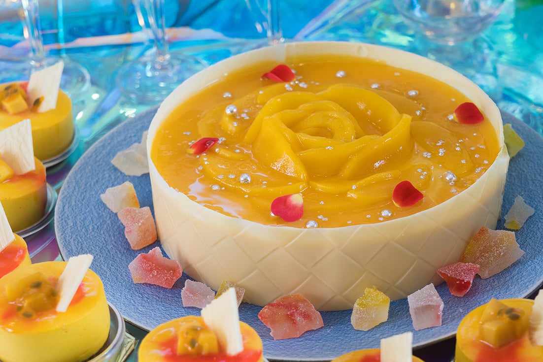 ココナッツとマンゴーのムース　イメージ