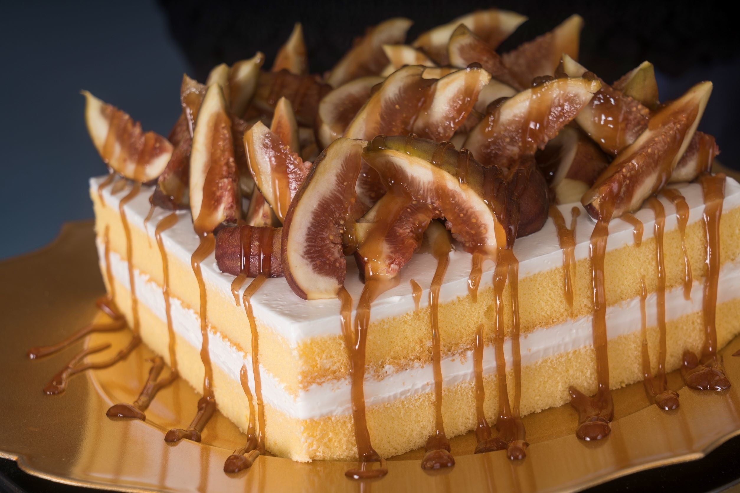 イチジクのショートケーキ　イメージ